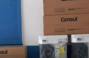 Prefeitura instala novos ar-condicionados na escola Virgulino Sérgio em Pau D’Arco (Foto: Reprodução)