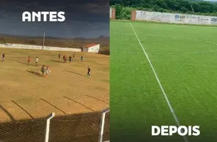 Prefeitura revitaliza gramado do Estádio Lialzão e reforça apoio ao esporte (Foto: Reprodução)