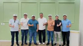 Presidente da APPM se reúne com o prefeito Rogério Castro para fortalecer laços institucionais com o município (Foto: Reprodução)