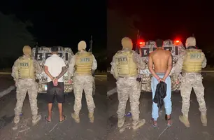 Preso com drogas e armas confessou execução de homem na zona Norte de Teresina (Foto: Divulgação/BEPI)