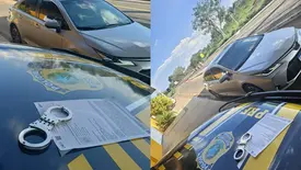 PRF de Floriano prende integrante de facção criminosa com dois mandados de prisão (Foto: Reprodução)