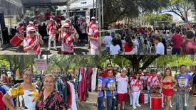 Primeira prévia do Carnaval no Centro movimenta Praça Pedro II, em Teresina (Foto: Conecta Piauí)