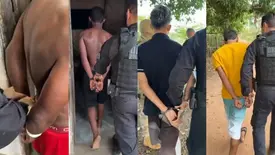 Prisões realizadas durante operação em Porto e Nossa Senhora dos Remédios (Foto: Reprodução)