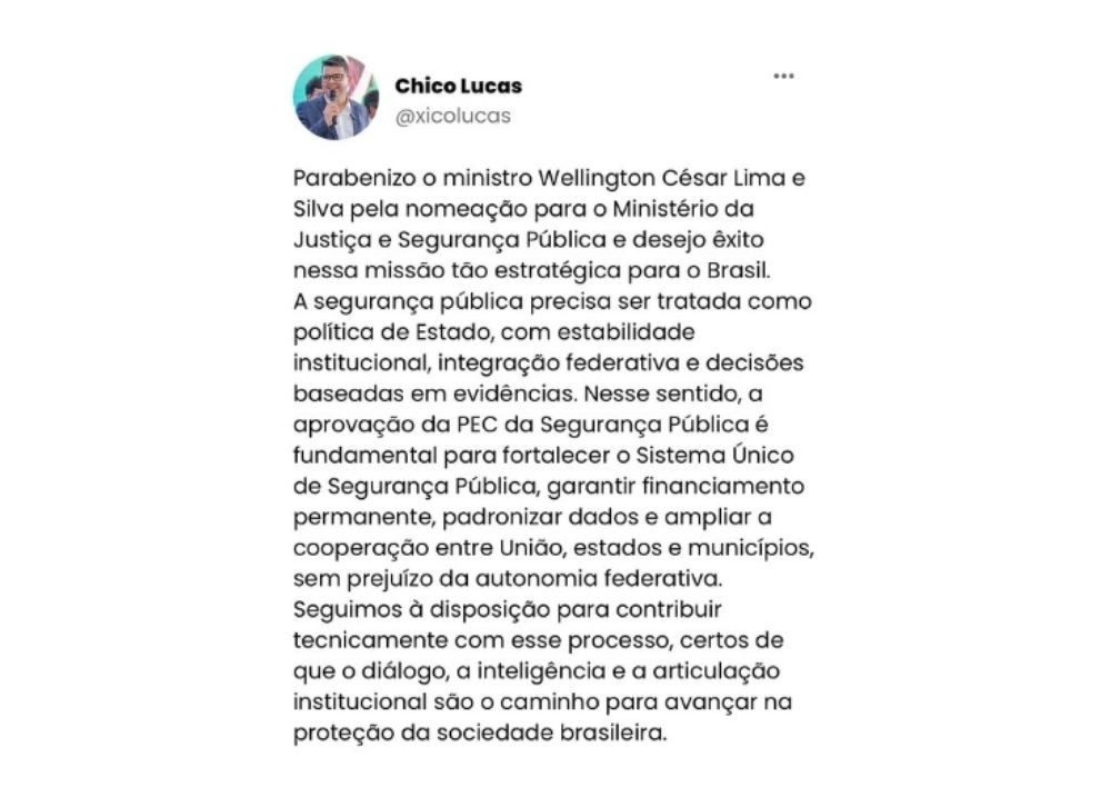 Publicação de Chico Lucas