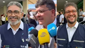 Rafael Fonteles anuncia novos secretários da Segurança e da Saúde do Piauí (Foto: Conecta Piauí)