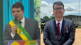 Rafael Fonteles e Chico Lucas (Foto: Reprodução)