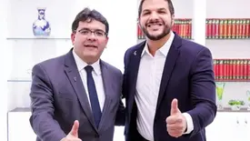 Rafael Fonteles e Washignton Bandeira (Foto: Reprodução)