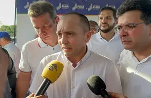 Rafael Fonteles entrega rodovia e ponte em Santa Rosa do Piauí (Foto: Conecta Piauí)