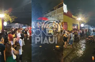 Reveillon no Centro de Teresina (Foto: Reprodução)