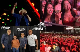 -Rey Vaqueiro e Meninos de Barão movimentam os festejos de São Sebastião, em Uruçuí (Foto: Conecta Piauí)