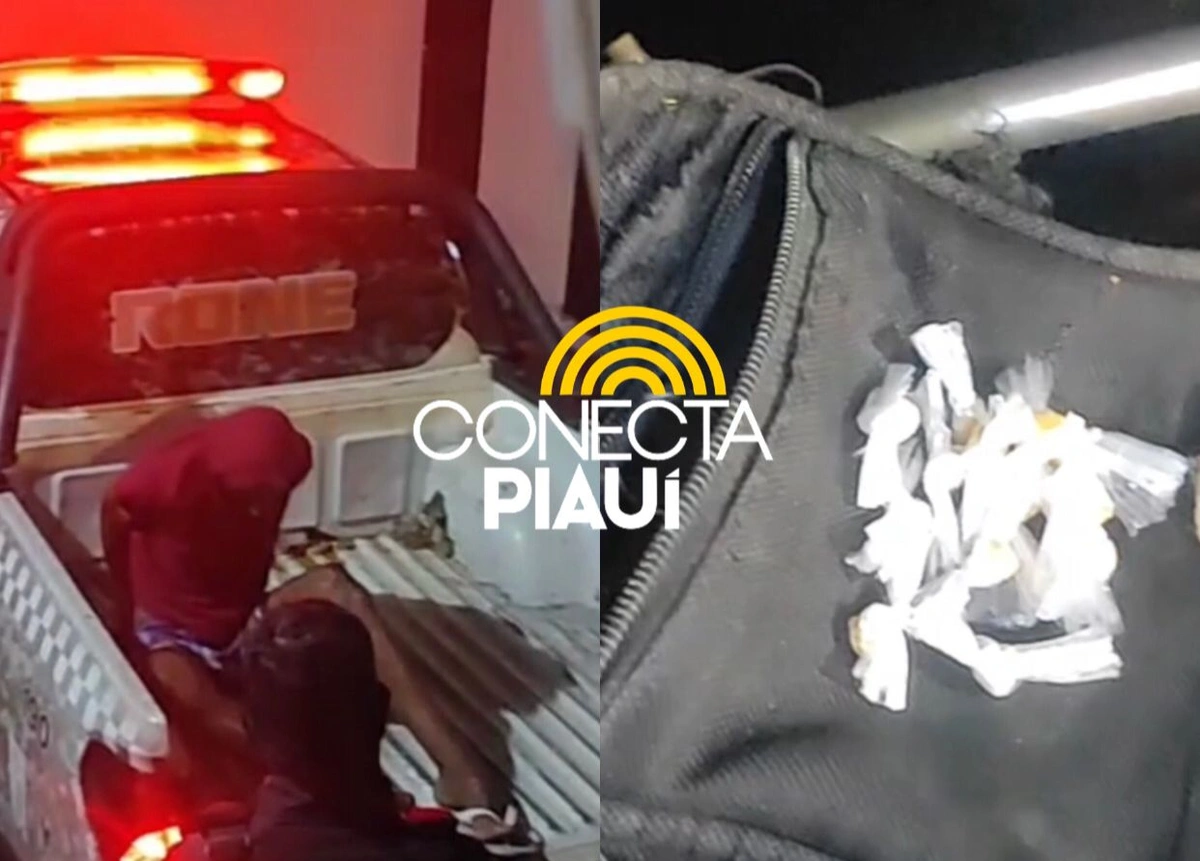 Rocam prende homem com drogas e dinheiro no centro de Teresina