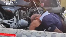 Rocam prende homem com mandado de prisão na zona sudeste de Teresina (Foto: Portal Conecta Píaui)