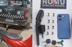 ROMU prende casal com arma após perseguição no Vila Babilônia em Timon