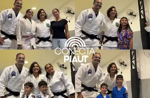 Sarah Menezes visita CT Stanley Torres e inspira jovens atletas no Piauí (Foto: Portal Conecta Piauí)