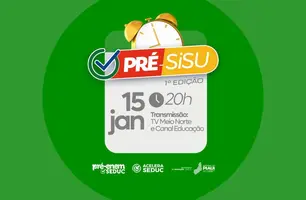 Seduc lança Programa Pré-SiSU 2026 para orientar estudantes da rede estadual (Foto: Reprodução)