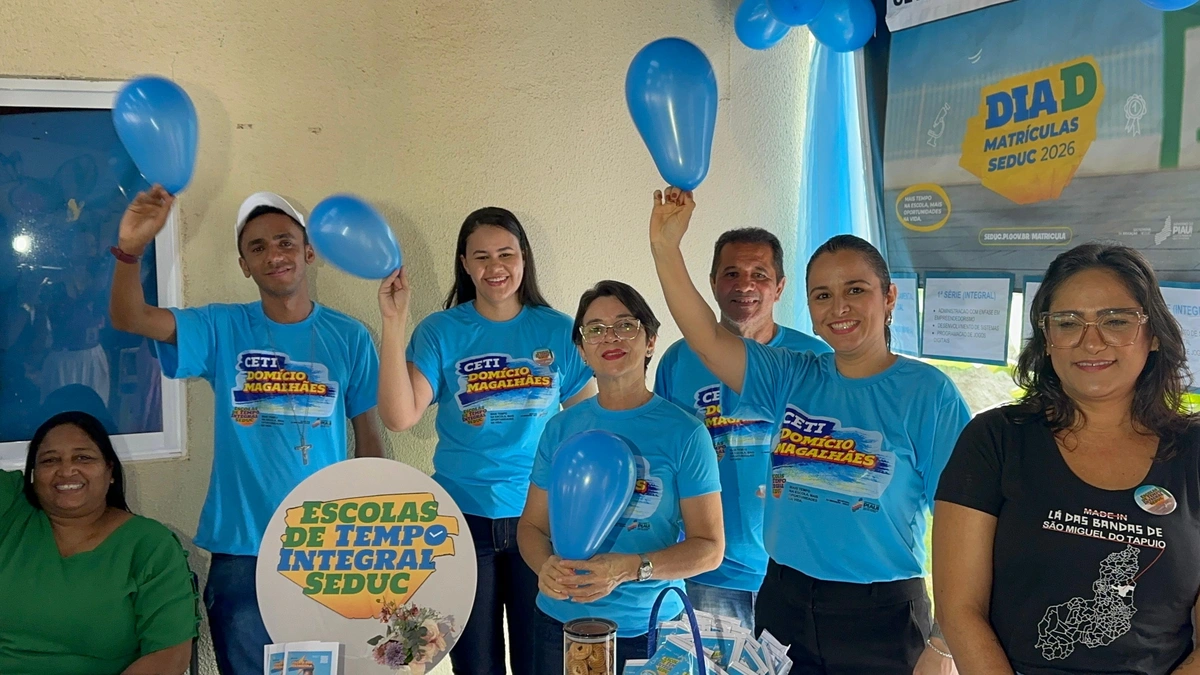 Seduc realiza Dia D de Matrículas 2026 com atendimento presencial em todo o Piauí