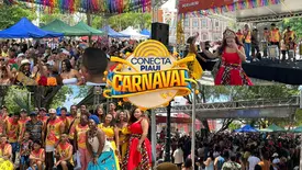 Segundo dia do 'Carnaval no Centro' ganha força e movimenta a economia em Teresina (Foto: Conecta Piauí)