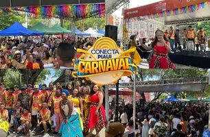 Segundo dia do 'Carnaval no Centro' ganha força e movimenta a economia em Teresina (Foto: Conecta Piauí)