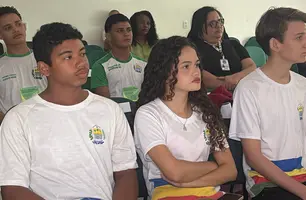 SEMARH mobiliza estudantes em Teresina no Dia Internacional da Educação Ambiental (Foto: Conecta Piauí)
