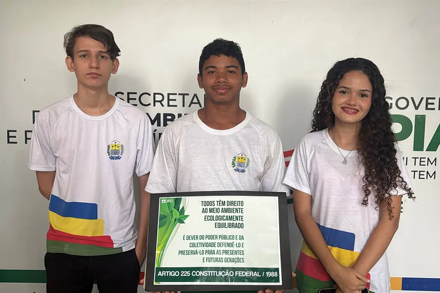 SEMARH mobiliza estudantes em Teresina no Dia Internacional da Educação Ambiental