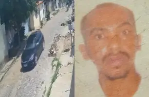 Servente de pedreiro sequestrado na presença da família em Timon (Foto: Reprodução)