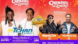 Show do É o Tchan é remarcado e novas atrações animarão o 'Carnaval no Centro' (Foto: Reprodução)