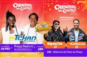 Show do É o Tchan é remarcado e novas atrações animarão o 'Carnaval no Centro' (Foto: Reprodução)