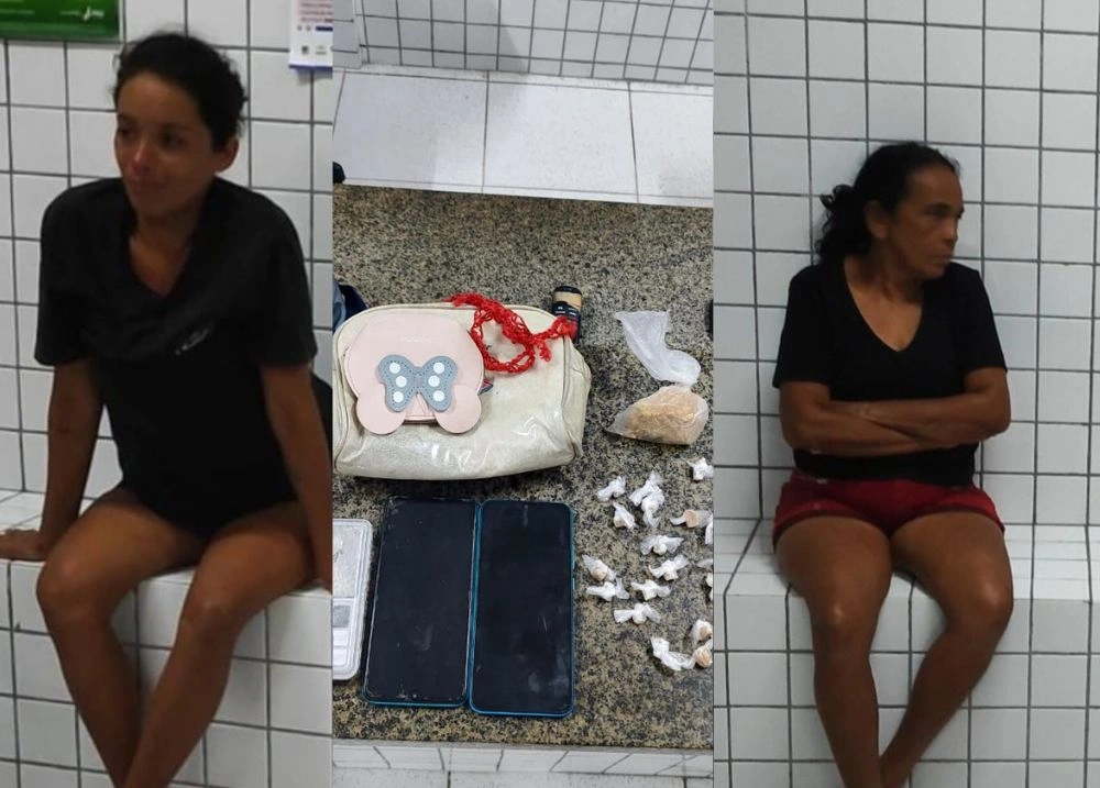 Sogra e nora são presas com drogas no litoral do Piauí