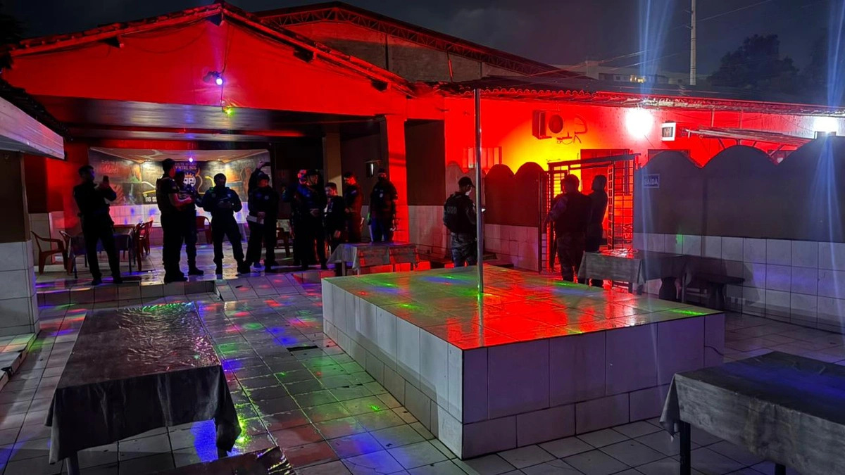 SSP interdita boate durante operação de combate ao tráfico de drogas em Teresina