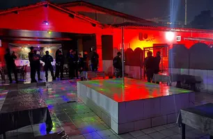 SSP interdita boate durante operação de combate ao tráfico de drogas em Teresina (Foto: Reprodução)