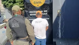 Suspeito de agredir e ameaçar companheira de morte é preso em Morro Cabeça no Tempo (Foto: Divulgação)