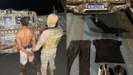 Suspeito de assaltar corredores na avenida Marechal Castelo Branco é preso (Foto: Divulgação/BEPI)