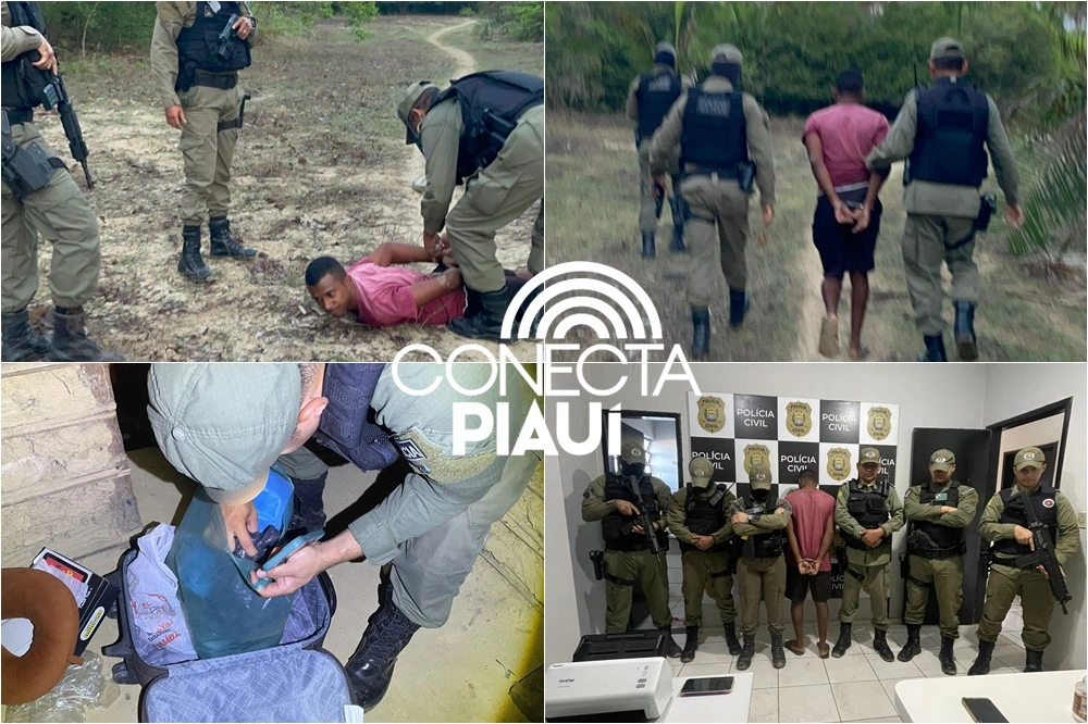 Suspeito de liderar facção criminosa é preso no Norte do Piauí