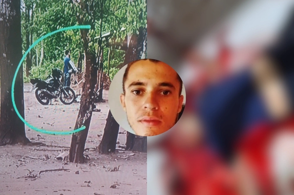 Suspeito de matar pai é perseguido por policiais em área de mata em Teresina