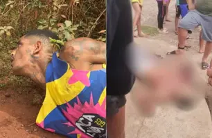 Suspeito de matar usuário de drogas a facadas é preso em Esperantina (Foto: Reprodução)