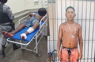 Suspeito de tráfico reage à abordagem e é baleado durante ação da PM em Parnaíba (Foto: Reprodução/Folha do Delta)