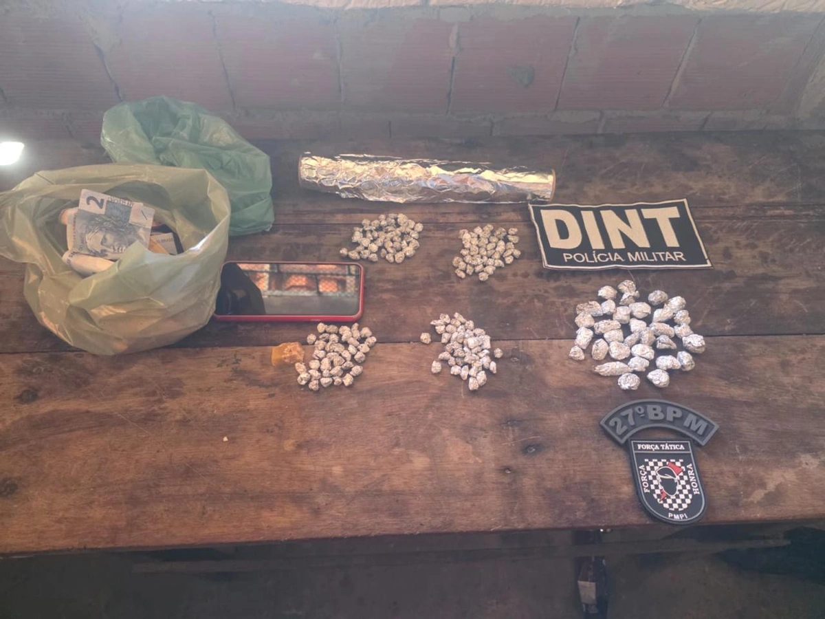 Suspeito de usar criança para despistar polícia é preso por tráfico em Parnaíba