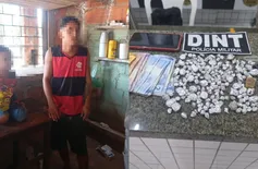 Suspeito de usar criança para despistar polícia é preso por tráfico em Parnaíba