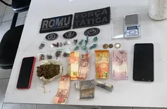 Suspeitos de tráfico são presos com skunk e cocaína na zona Sul de Teresina