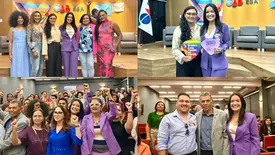 Talita Ribeiro defende direitos trans em seminário estadual (Foto: Reprodução)