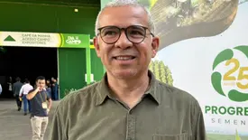 Tiago Vasconcelos no Dia de Campo Progresso (Foto: Conecta Piauí)