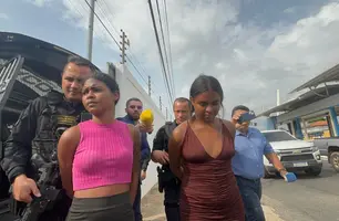 ‘Tinker Bell’ e ‘Duquesa’ estão entre faccionadas presas durante operação em Altos (Foto: Conecta Piauí)