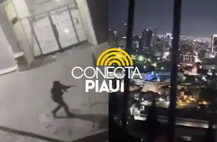 Tiroteio é registrado perto do Palácio de Miraflores em Caracas (Foto: Reprodução)