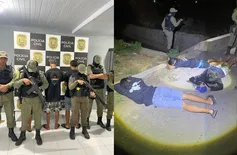 Trio é detido por tráfico de drogas em Nossa Senhora dos Remédios