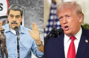 Trump anuncia captura de Maduro após ataque dos EUA à Venezuela (Foto: EFE/ Palácio De Miraflores e Doug MILLS / POOL)