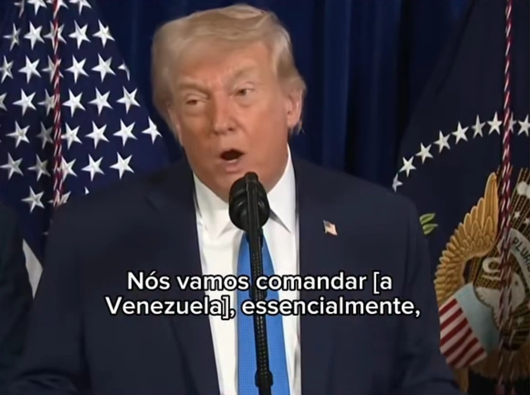 Trump assume que EUA irão comandar exploração de petróleo na Venezuela