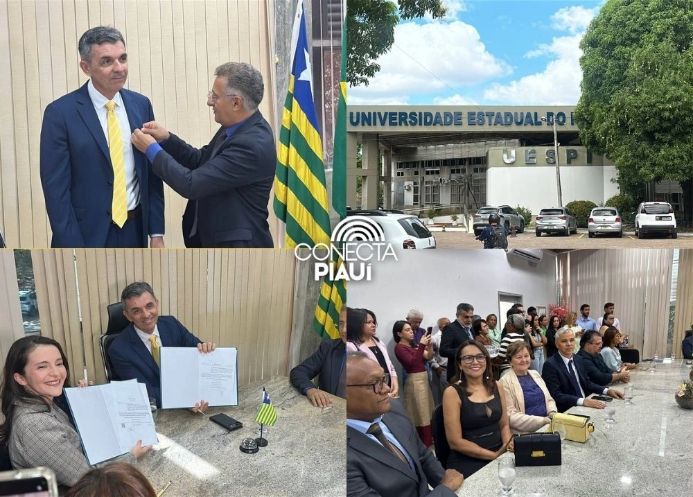 Uespi empossa novo reitor e vice-reitora para o quadriênio 2026–2030