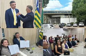 Uespi empossa novo reitor e vice-reitora para o quadriênio 2026–2030 (Foto: Conecta Piauí)