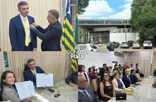 Uespi empossa novo reitor e vice-reitora para o quadriênio 2026–2030 (Foto: Conecta Piauí)