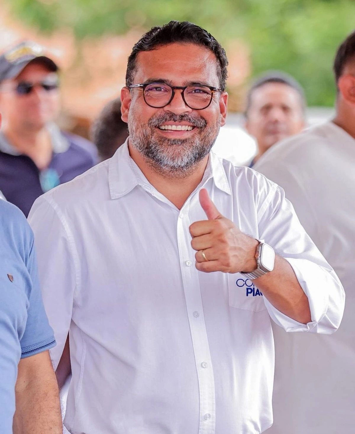 Um clique super especial do executivo Thiago Monteiro em dia de viagem ao Piauí